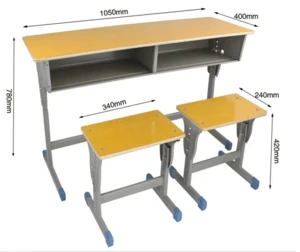 Modern Simple High Quality School Desk And Chair School Furniture