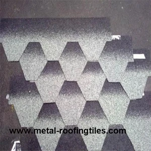 Mosaic type bitumen roofing tile
