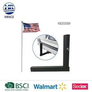 Mount Flag Holder Trailer Flag Pole Receiver Hitch Flagholder