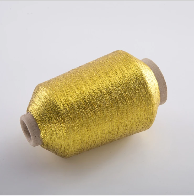 Ms Type Gold Embroidery Polyester Metallic Yarn