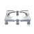 Import Multi-function Adjustable square shape Lifting Movement Bracket Stainless Steel Move Base Washing Machine Stand from China