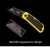Multi function stainless steel folding knife with abs plastic handle