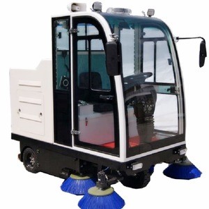 Multi-Functional Cabin Type Mini Road Clean Electric Floor Sweeper
