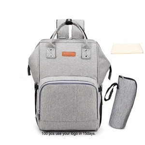 Multifunction Travel Maternity Nappy Changing Ideal Back Pack Land Adult Diaper Bags Mommy Baby Bag Backpack for Mom and Dad