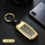 Import Multifunctional luxury real clock pendant keychain with emergency lighting windproof USB charging coil lighter from China