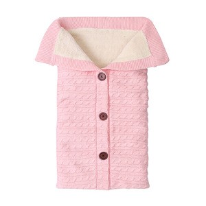 Muslin Tree Sweater Shape New Born Baby Sleeping Bag,cotton Baby Sleeping Bag With Button Placket