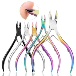 Nail Clipper Finger Toenail Scissors Cuticle Remover Cutter Manicure Tool Stainless Steel Cuticle Nipper
