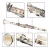 Import NAOMI ABS Clarinet Bb Cupronickel Plated Nickel 17 Key w/Cleaning Cloth Gloves Screwdriver Woodwind Instrument from China