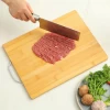 Natural Bamboo Cutting Board Thick Hangable Chopping Board Vegetable Fruits Meats Bread Wood Cutting Blocks Kitchen Accessories
