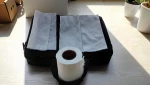 natural biodegradable wet and dry wipes pure cotton or 100% viscose soft for home, bathroom, kitchen, hotels, baby