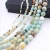 Import Natural Blue Amazonite Precious Gemstone Beads For Jewelry Making, Semi-precious Stone Strands Beads from China