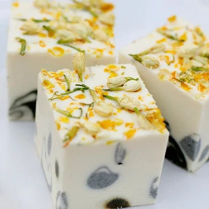 Natural Organic Handmade Jasmine Flower Face Soap For All Skin Type Stretch Marks Fading
