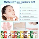Natural organic korean beauty skin care face mask sheet mascarillas faciales coreanas moisturizing repairing coconut facial mask