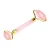 Import Natural polish jade roller gua sha scraping massager rose quartz roller for face from China