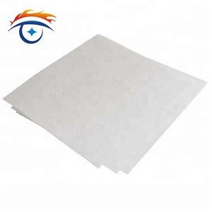 Natural thermal insulation ceramic fiber paper for engine cover