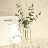 Natural Touch Artificial 3 Fork Fake Eucalyptus Leaves Decoration For Home