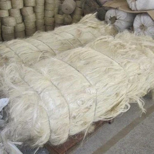 Natural white sisal fibre  material price