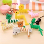 Netherlands latest fashion popular other mobile phone accessories promotion cute animal design phone manual wire rope winder 079
