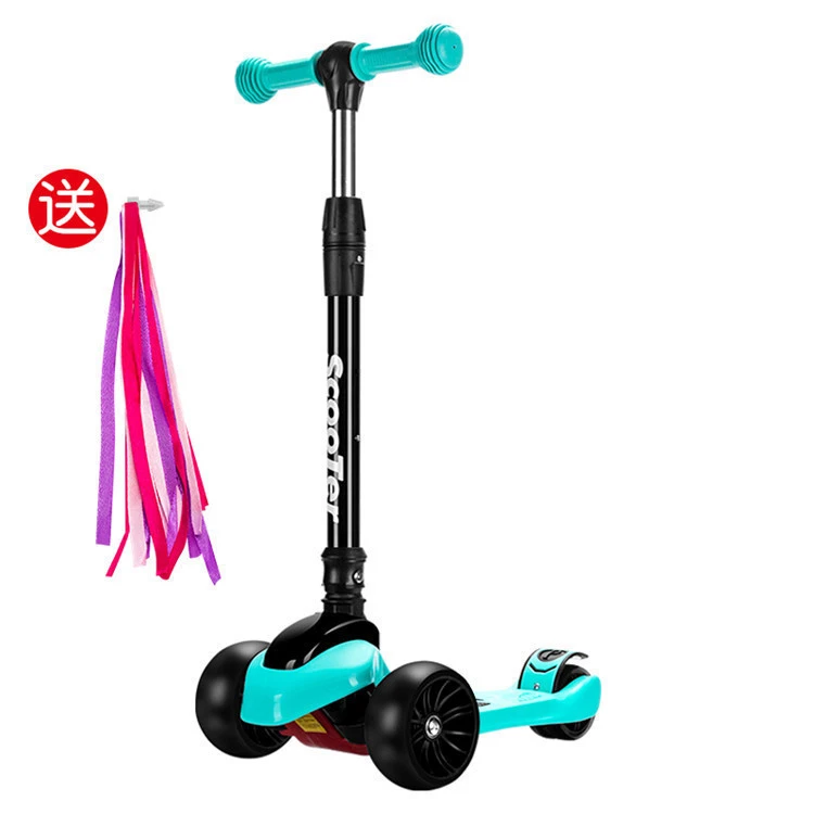 new 3 wheel kids kick scooter adjustable children foot scooter with big step