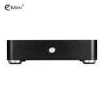 New arrival aluminum oem mini PC with 2 Lan ports support logo printing