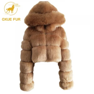 New Arrivals Fashion Ladies Warm Faux Fur Short Jackets Winter Coat Women