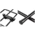 Import New Car steel Car Roof Carrier Baggage Rack Basket Detachable Roof Rack 4x4 from China
