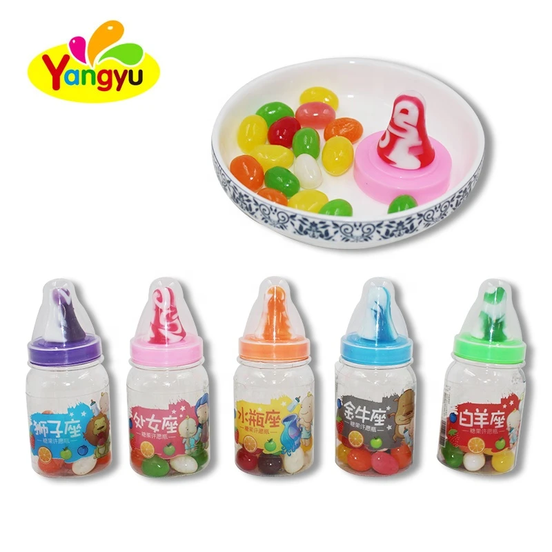 New Child  cartoon constellation Candy Nipple hard candy with soft candy