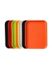 New Design Colors Catering Serving Trays System Cafeteria Fast Food Tray