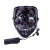 Import New Design EL Wire LED Mask Glowing Neon MASK As Festival Carnival Party Halloween Mask from China