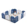 new design indoor plastic kid play yard baby folding playpen