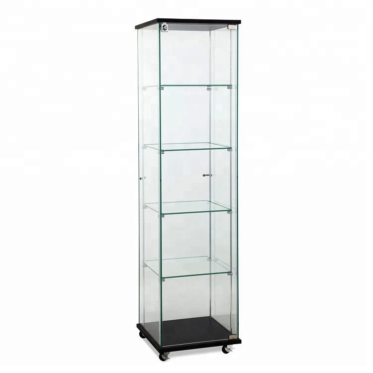 Buy New Design Lockable Jewelry Display Ornaments Glass Display With Storage