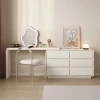 New Design Modern Luxurious Bedroom Dressing Table With Led Mirror Makeup Vanities