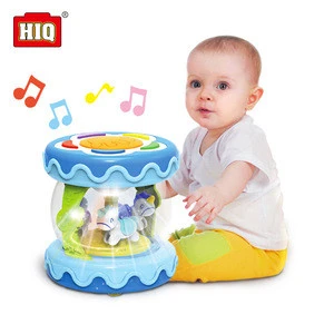 New Educational Drum With Music/Light/Story Musical Baby Toys