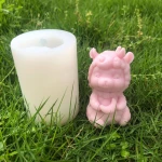 New Fashion Little Sheep Alpaca Silicone Resin Mold Chocolate Fondant Silicone Mold Candle Aroma Plaster Mold