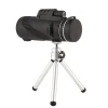 New high power and high list binoculars portable 40x60 telescope stand cell phone camera