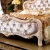 Import New model bedroom furniture antique luxury royal leather tailstock from China