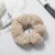 Import New peach fluffy hair bands scrunchies pink furry scrunchies hair elastic accessories from China