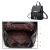 Import New Portable fashion Women Backpack Leather School Bags For Teenagers Girls Multi-layer large capacity Top-handle Travel bag from China