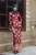 Import New printed ethnic female suit skirt 2 pcs set muslim dress long  dress women Khimar Niqab Burqa Prayer Clothing from China