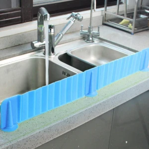 New Product Fashion Kitchen Flume Baffle Silicone Sink Water Splash Guard