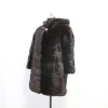 New style woman fur jacket genuine real mink fur coat