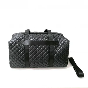 New Wholesale Classic High Quality and  Multi-functional Nylon Quiltted Puffer Travel Luggage  Bag