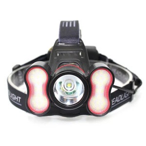 Newest Rechargeable Light Sensor Miner Helmet LED Headlamp