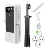 Non contact electronic thermometer Hand Sanitizer Dispenser For Gel With Floor Stand base Digital LCD Screen