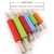 Import Non-Stick Silicone Rolling Pin Wooden Handle Pastry Dough Flour Roller Kitchen Cooking Baking Tool For Pasta Cookie Dough from China