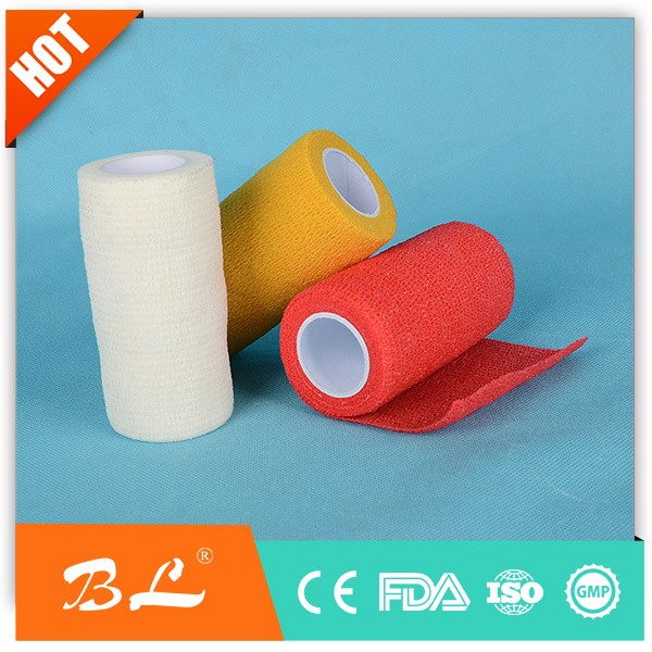 Non Woven Cohesive Bandages Wrap Finger Bandage with Factory Ce, ISO, FDA Approved L89
