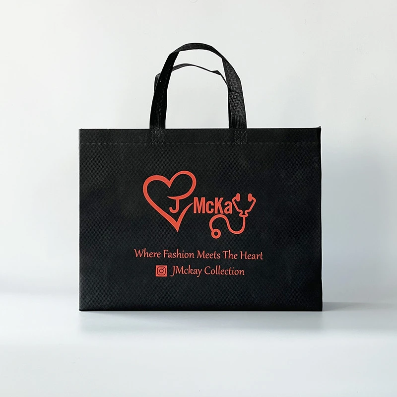 Non-Woven Manufacturer Wholesale Promotional Cheap Custom handled design non woven shopping tote bag