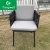 Import Nordic style high quality rope woven 5 star hotel outdoor furniture garden cafe chair from China