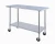 Import NSF certified Working Utility Table 30*108 inch Stainless Steel Commercial Kitchen Work Table with adjust under shelf from China