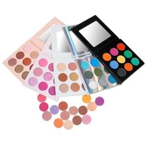 Nude pigmented eye shadow palette makeup paletas de maquillaje making your own eyeshadow palette